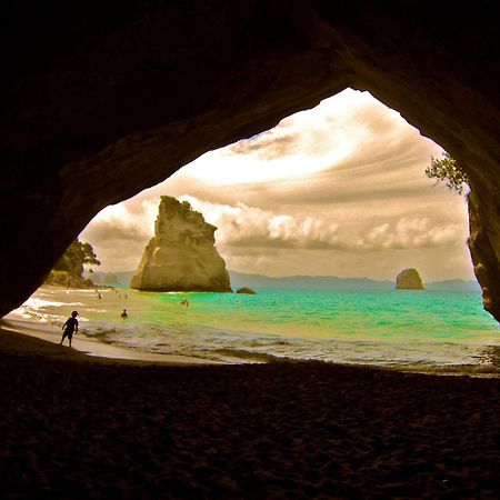 Ferienwohnung Cathedral Cove And Sunrise Hahei Exterior foto