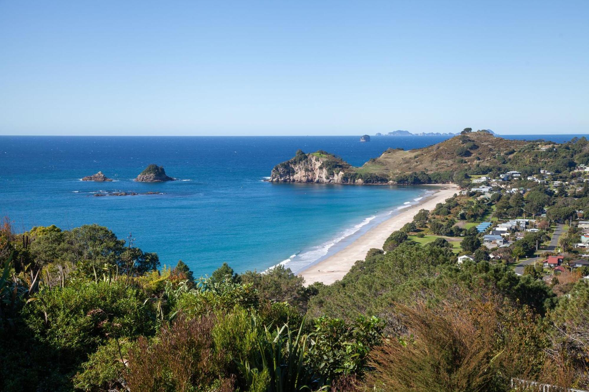 Ferienwohnung Cathedral Cove And Sunrise Hahei Exterior foto